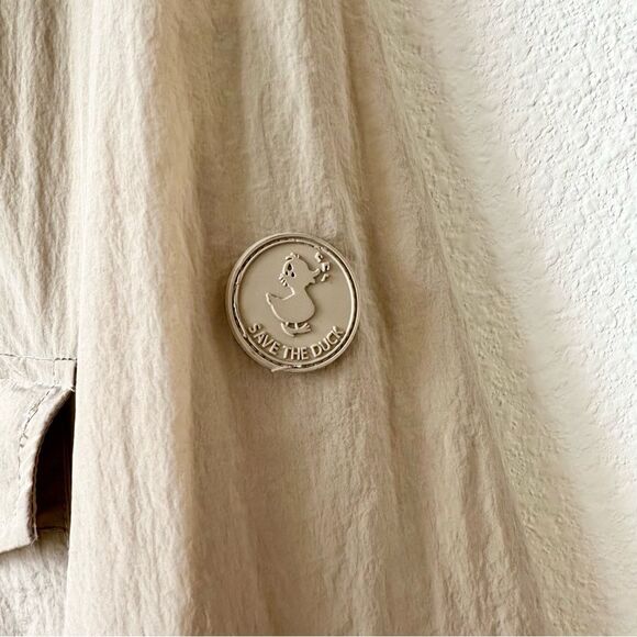 Save the Duck Ultra Light Jacket in Tan Size Large - Picture 5 of 10